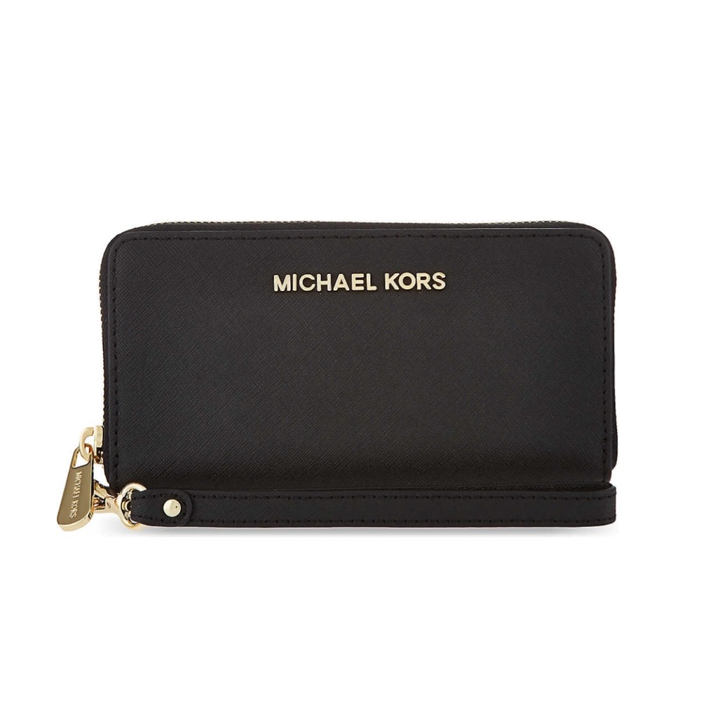 Black leather Michael Kors Wallet